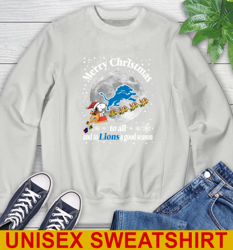 Detroit Lions Merry Christmas To All And To Lions A Good Season NFL Football Sports Sweatshirt 5
