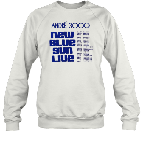 Andre 3000 New Blue Sun Live Tour 2025 Sweatshirt