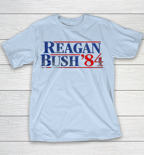 Reagan Bush 84 Vintage Style Conservative Republican Youth T-Shirt 4