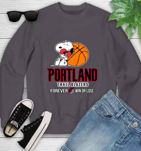 NBA The Peanuts Movie Snoopy Forever Win Or Lose Basketball Portland Trail Blazers_000 120