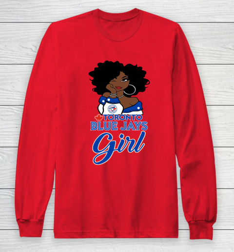 Toronto Blue Jayss Girl MLB Long Sleeve T-Shirt 10