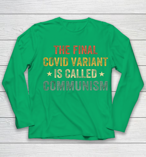 The final Co vid variant is called communism vintage Youth Long Sleeve 4