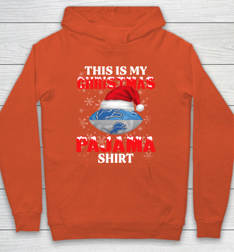 Detroit Lions This Is My Christmas Pajama Shirt NFL Hoodie 3