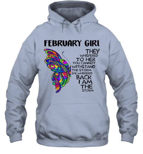 february girl hoodie