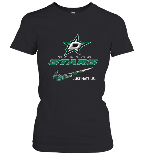 NHL Team Dallas Star x Nike Just Hate Us Hockey Women's T-Shirt