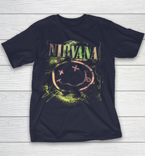 Vintage Nirvanas Smile Design Limited Youth T-Shirt 2
