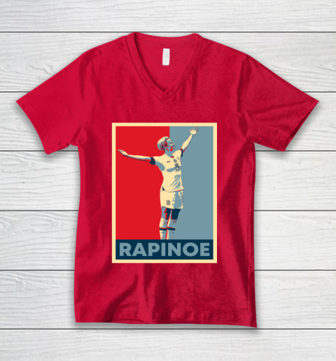 Megan Rapinoe Team USA Soccer Classic T Shirt V-Neck T-Shirt 6