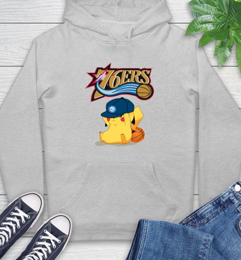 NBA Pikachu Basketball Sports Philadelphia 76ers Hoodie 6