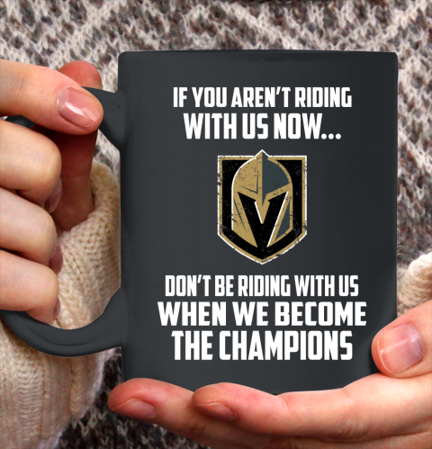 NHL Vegas Golden Knights Hockey We Become The Champions Ceramic Mug 11oz