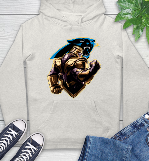 NFL Thanos Avengers Endgame Football Sports Carolina Panthers Hoodie 12