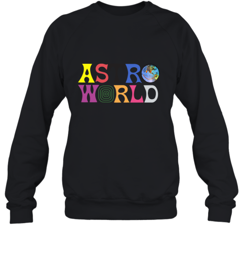 Travis Scott Astroworld White Tour Off Concert Merch Hip Hop Sweatshirt