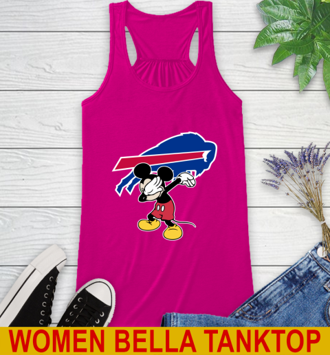 Buffalo Bills NFL Football Dabbing Mickey Disney Sports Racerback Tank 8