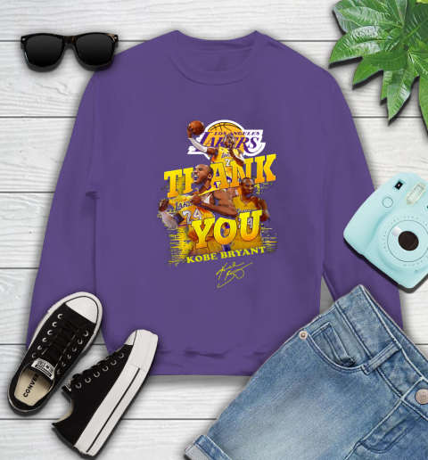 Great Thank you Kobe Bryant Los Angeles Lakers signature shirt 28