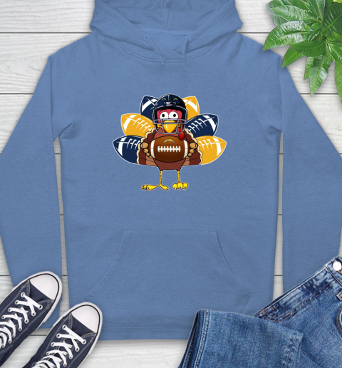 San Diego Chargers Turkey Thanksgiving Day Hoodie 11