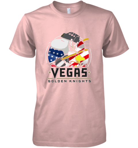 Vegas Golden Knights Ice Hockey Snoopy And Woodstock NHL Premium Men's T-Shirt