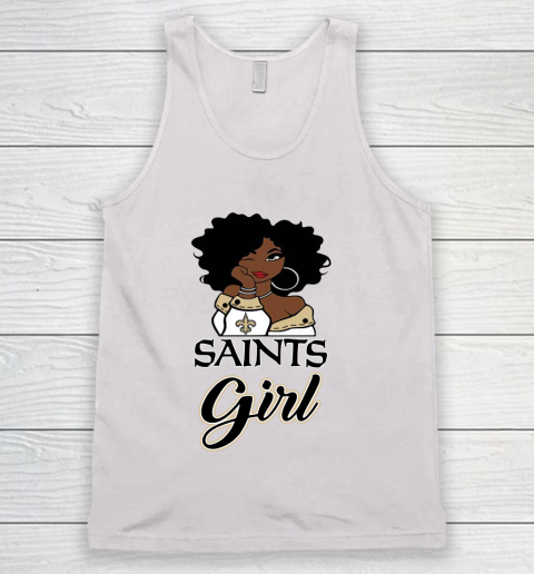 New Orleans Saints Girl NFL Tank Top 2