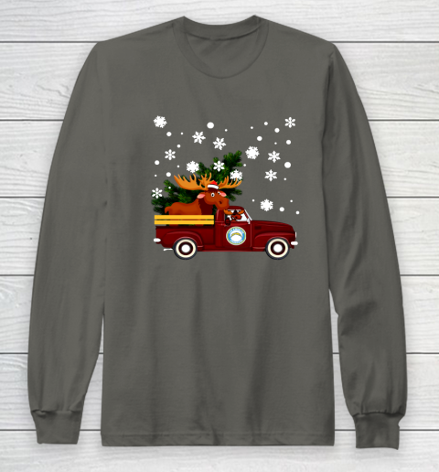 Los Angeles Chargers Bring Christmas Home NFL Long Sleeve T-Shirt 5