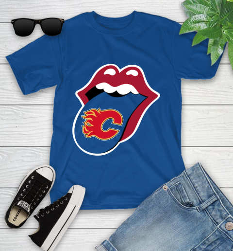 Calgary Flames NHL Hockey Lips I Root For My Team Adoring Fan 111