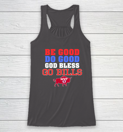 Be Good Do Good God Bless Go Bills Racerback Tank 6