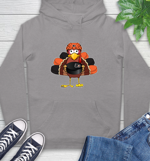 Philadelphia Flyers Turkey Thanksgiving Day Hoodie 6
