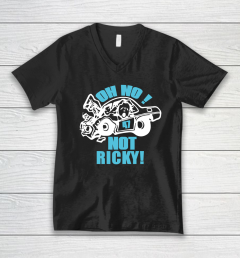Oh No Not Ricky V-Neck T-Shirt