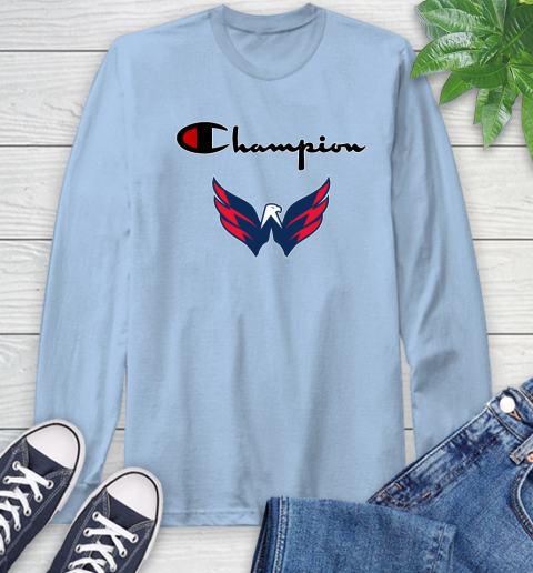 NHL Hockey Washington Capitals Champion Shirt Long Sleeve T-Shirt 6