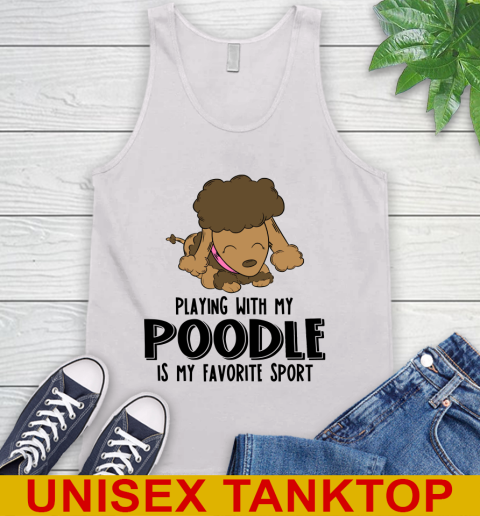 Playing with my poodle is my favorite sport 57