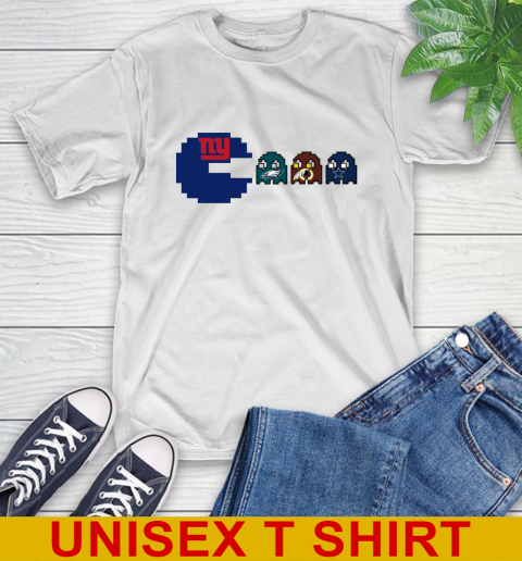 New York Giants NFL Football Pac Man Champion T-Shirt