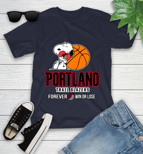 NBA The Peanuts Movie Snoopy Forever Win Or Lose Basketball Portland Trail Blazers_000 105