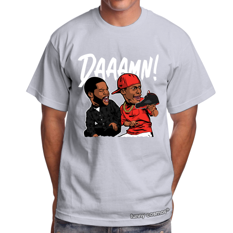 Air Jordan 5 Alternate 90 Matching Sneaker Tshirt Daaame Meme 2 Red and Black Jordan Tshirt