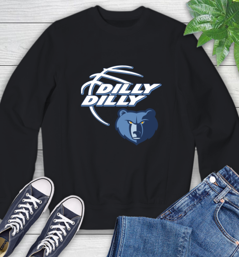 NBA Memphis Grizzlies Dilly Dilly Basketball Sports Sweatshirt 2