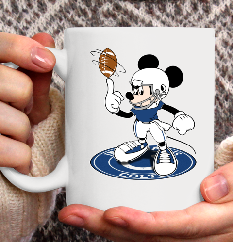 NFL Football Indianapolis Colts Cheerful Mickey Disney Shirt Ceramic Mug 11oz 2
