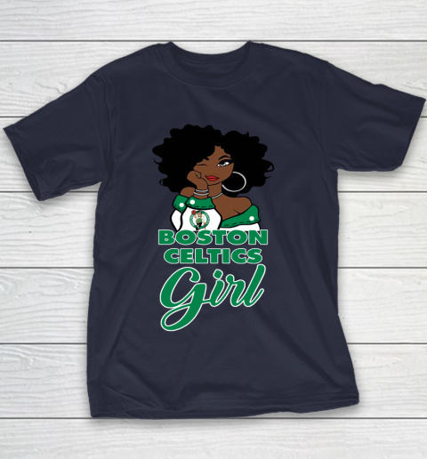 Boston Celtics Girl NBA Youth T-Shirt 4