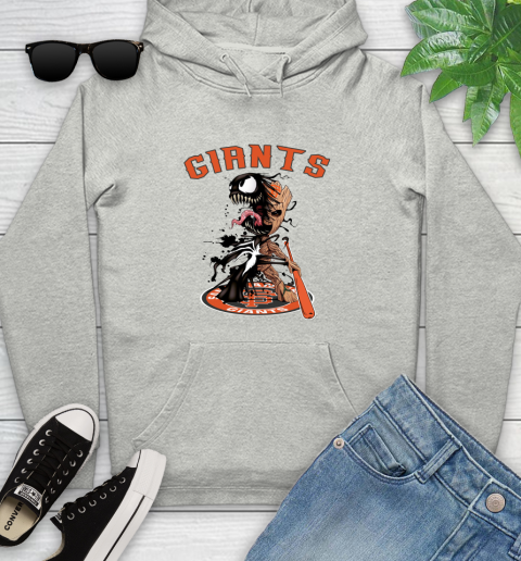 MLB San Francisco Giants Baseball Venom Groot Guardians Of The Galaxy Youth Hoodie