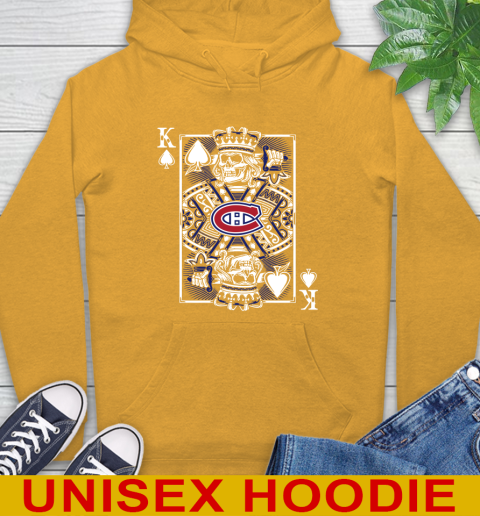 Montreal Canadiens NHL Hockey The King Of Spades Death Cards Shirt Hoodie 2
