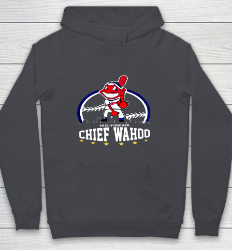 Chief Wahoo distressed Cleveland Youth Hoodie 5