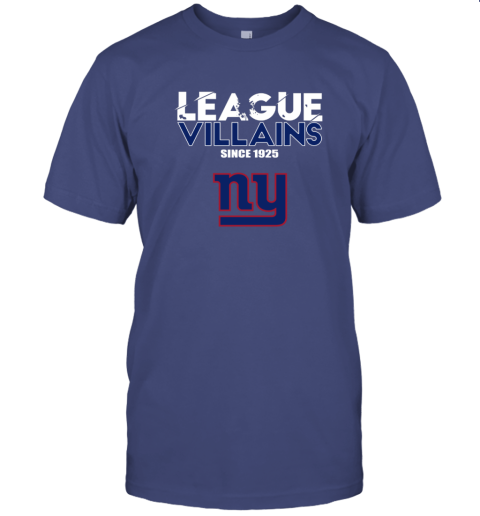 League Villains Since 1925 New York Giants T-Shirt - Rookbrand
