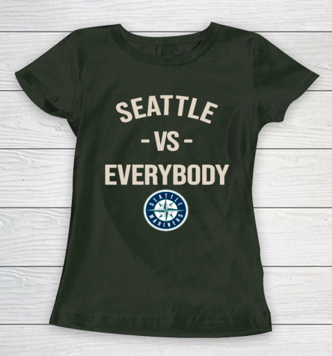 Seattle Mariners Vs Everybody Women's T-Shirt 4
