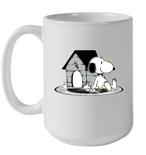 MLB Baseball Chicago White Sox Snoopy The Peanuts Movie Shirt Ceramic Mug 15oz