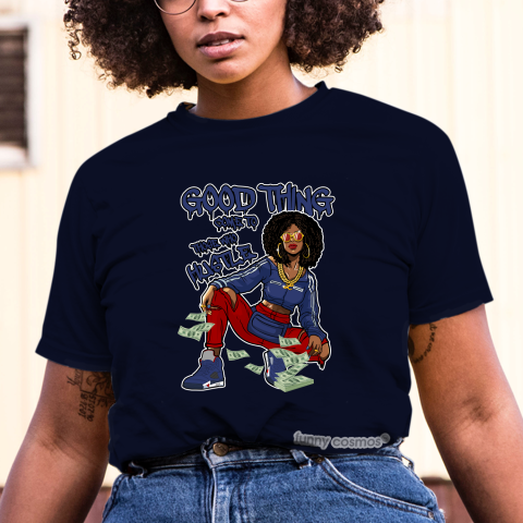 Jordan 5 Knick 5 Lows Matching Sneaker Tshirt For Woman For Girl Good Things Come To Those Who Hustle Hipster Hip Hop White Jordan Shirt
