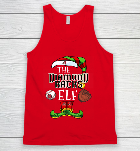 Arizona Diamondbacks Christmas ELF Funny MLB Tank Top 5