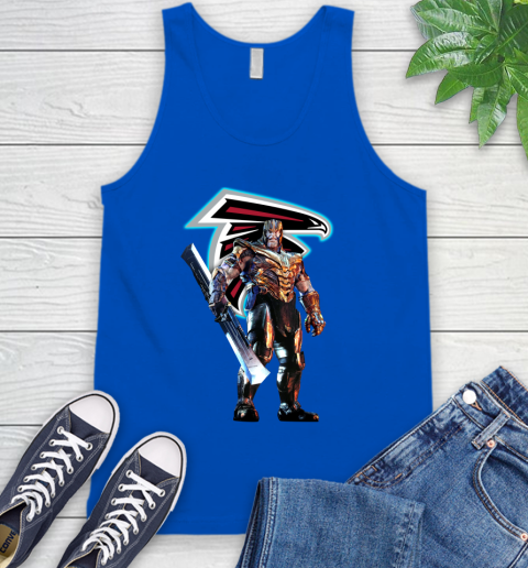NFL Thanos Gauntlet Avengers Endgame Football Atlanta Falcons Tank Top 5