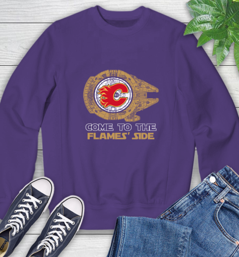 NHL Come To The Calgary Flames Wars Hockey Sports Sweatshirt 4