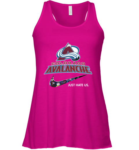 NHL Team Colorado Avalanche x Nike Just Hate Us Hockey Racerback Tank
