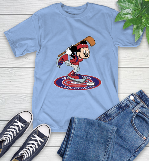 NHL Hockey Montreal Canadiens Cheerful Mickey Disney Shirt T-Shirt 12