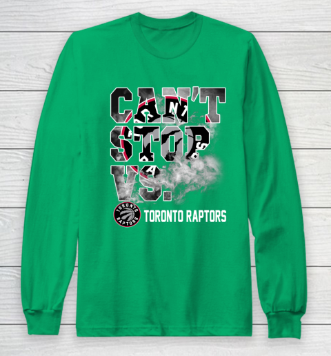 NBA Toronto Raptors Basketball Can't Stop Vs Long Sleeve T-Shirt 4