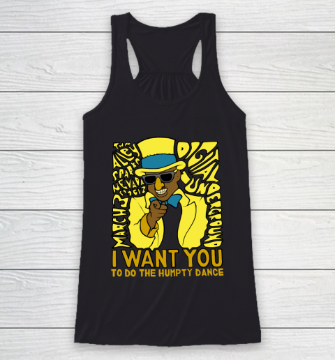 Shock G Rip I Want You To Do The Humpty Dance Racerback Tank