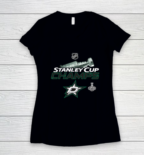Stanley Cup Champions NHL Dallas Stars 2020 Stanley Cup Women's V-Neck T-Shirt