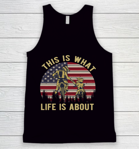 4th Of July Biker This Is What Life Is About Tank Top