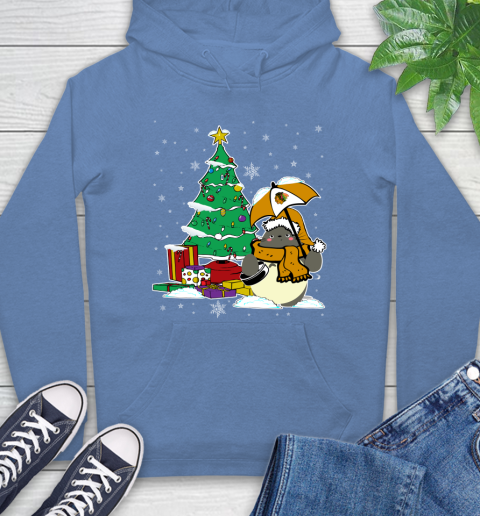 Chicago Blackhawks NHL Hockey Cute Tonari No Totoro Christmas Sports Hoodie 11